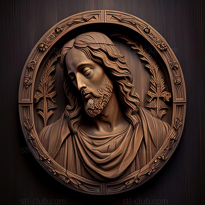 3D model st jesus (STL)